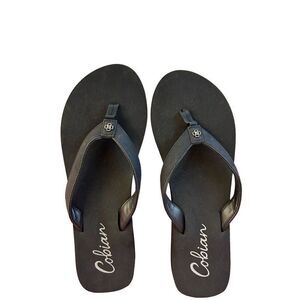 Cobian‎ black flip flops size 11